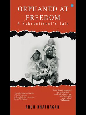 cover image of ORPHANED AT FREEDOM--A SUBCONTINENT'S TALE